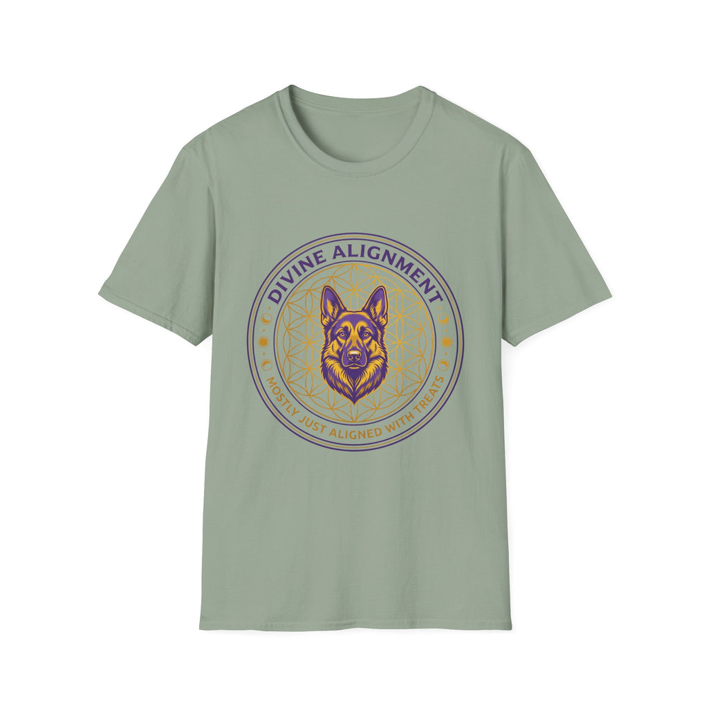 Divine Alignment Mostly Just Aligned With Treats T-Shirt