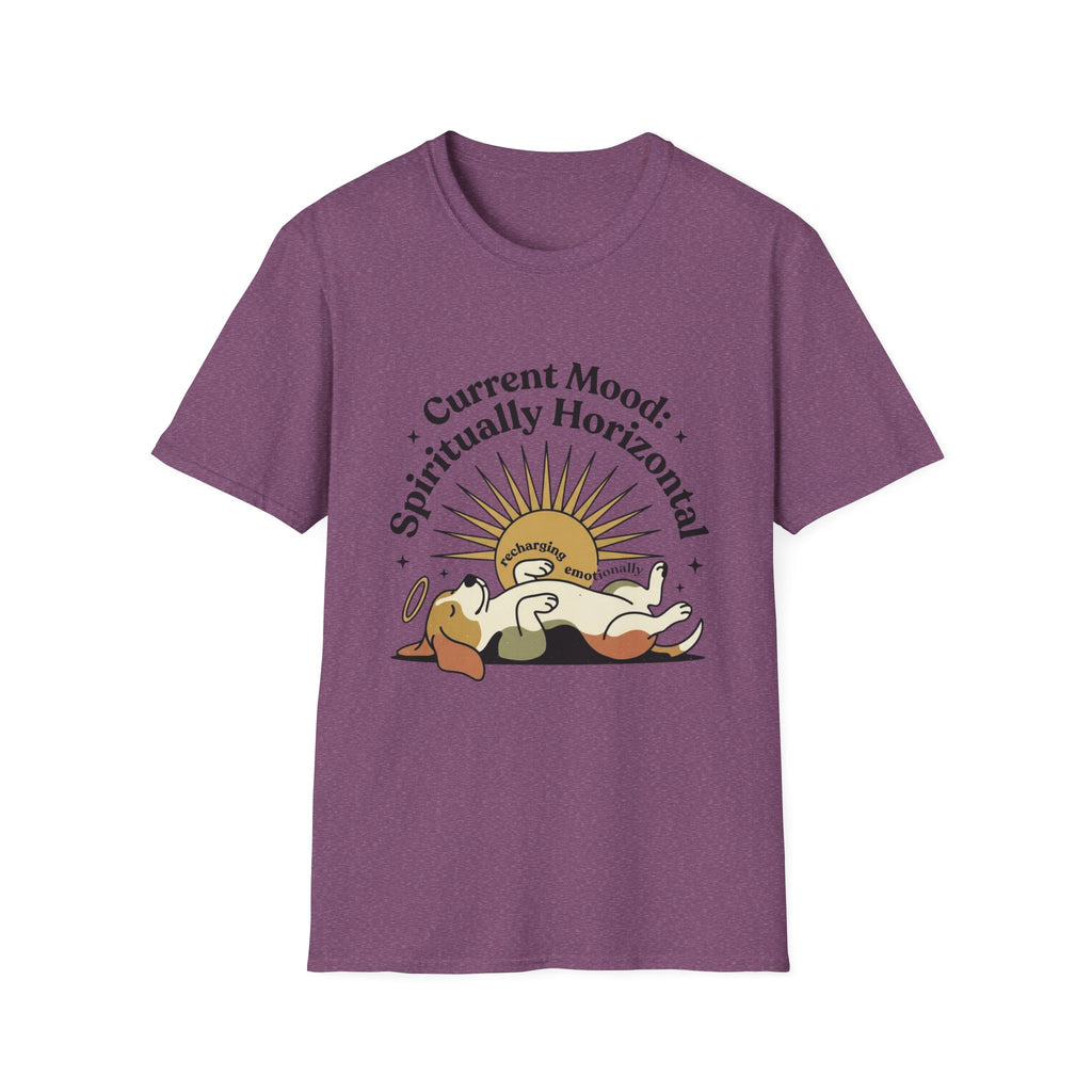 Current Mood Spiritually Horizontal T-Shirt