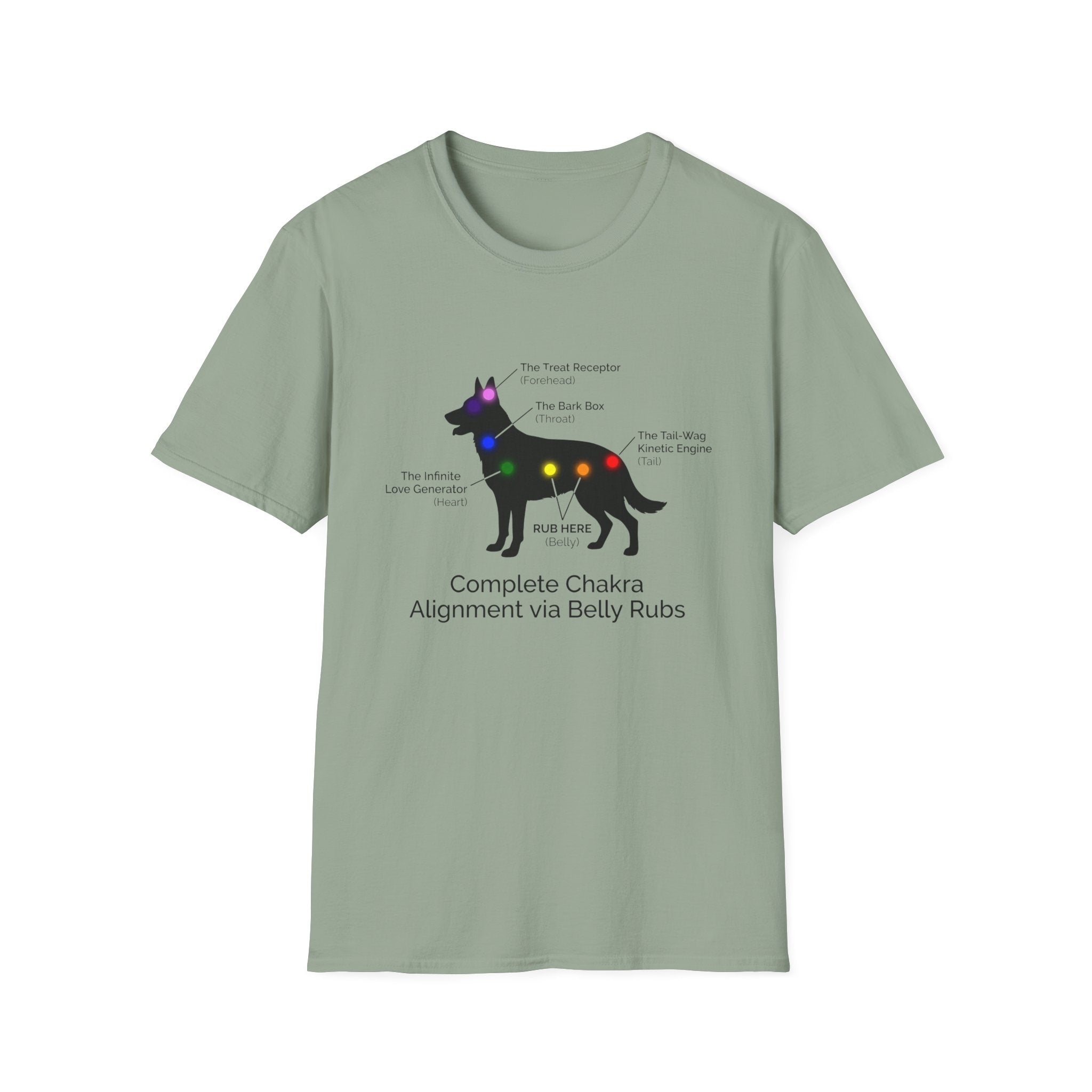 Complete Chakra Alignment Via Belly Rubs T-Shirt