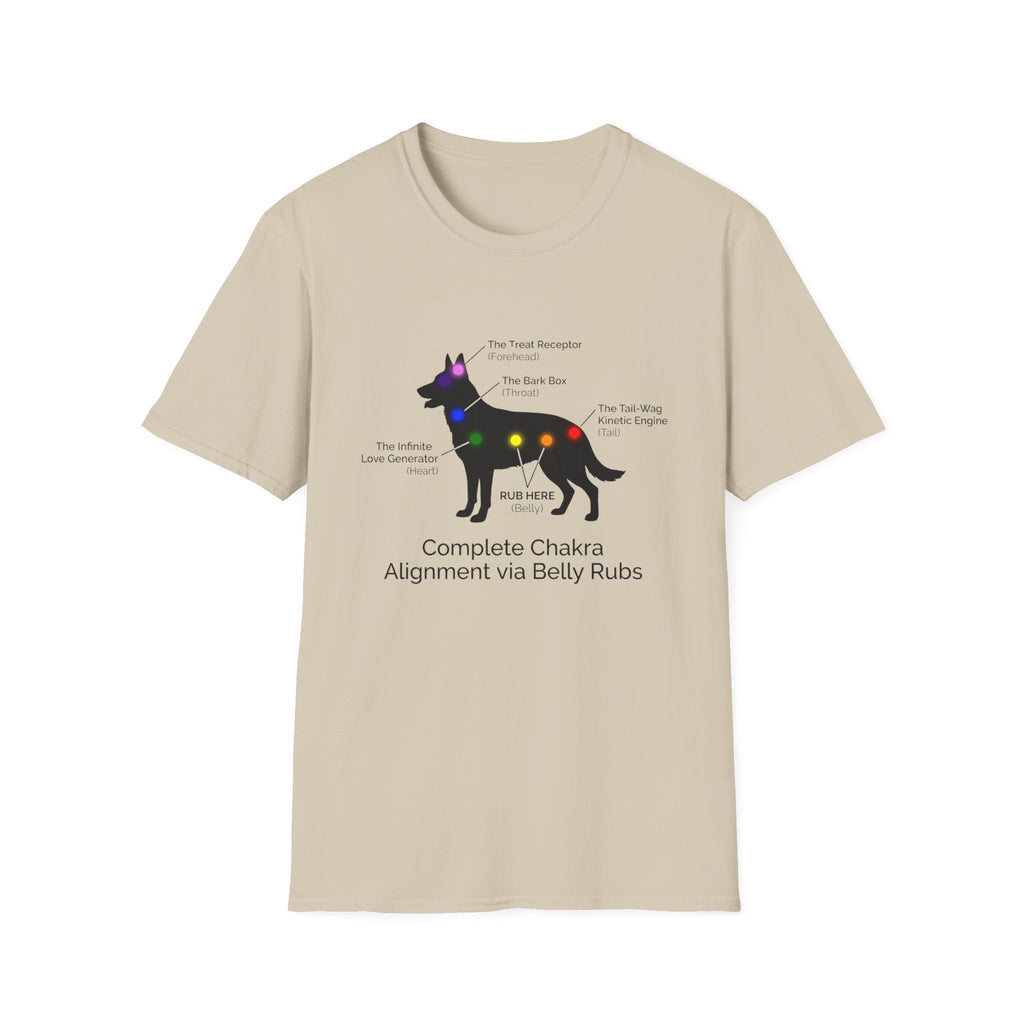 Complete Chakra Alignment Via Belly Rubs T-Shirt