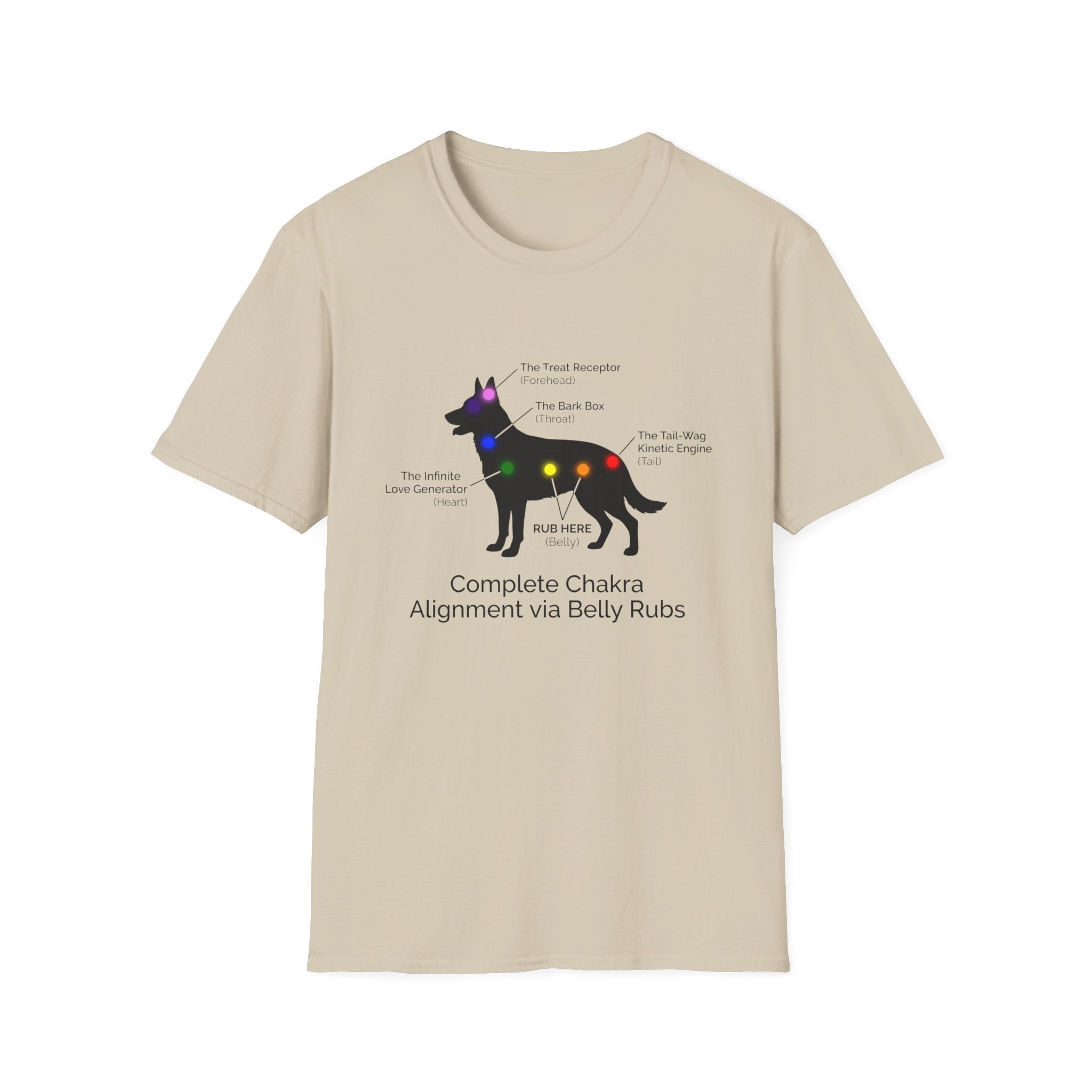 Complete Chakra Alignment Via Belly Rubs T-Shirt