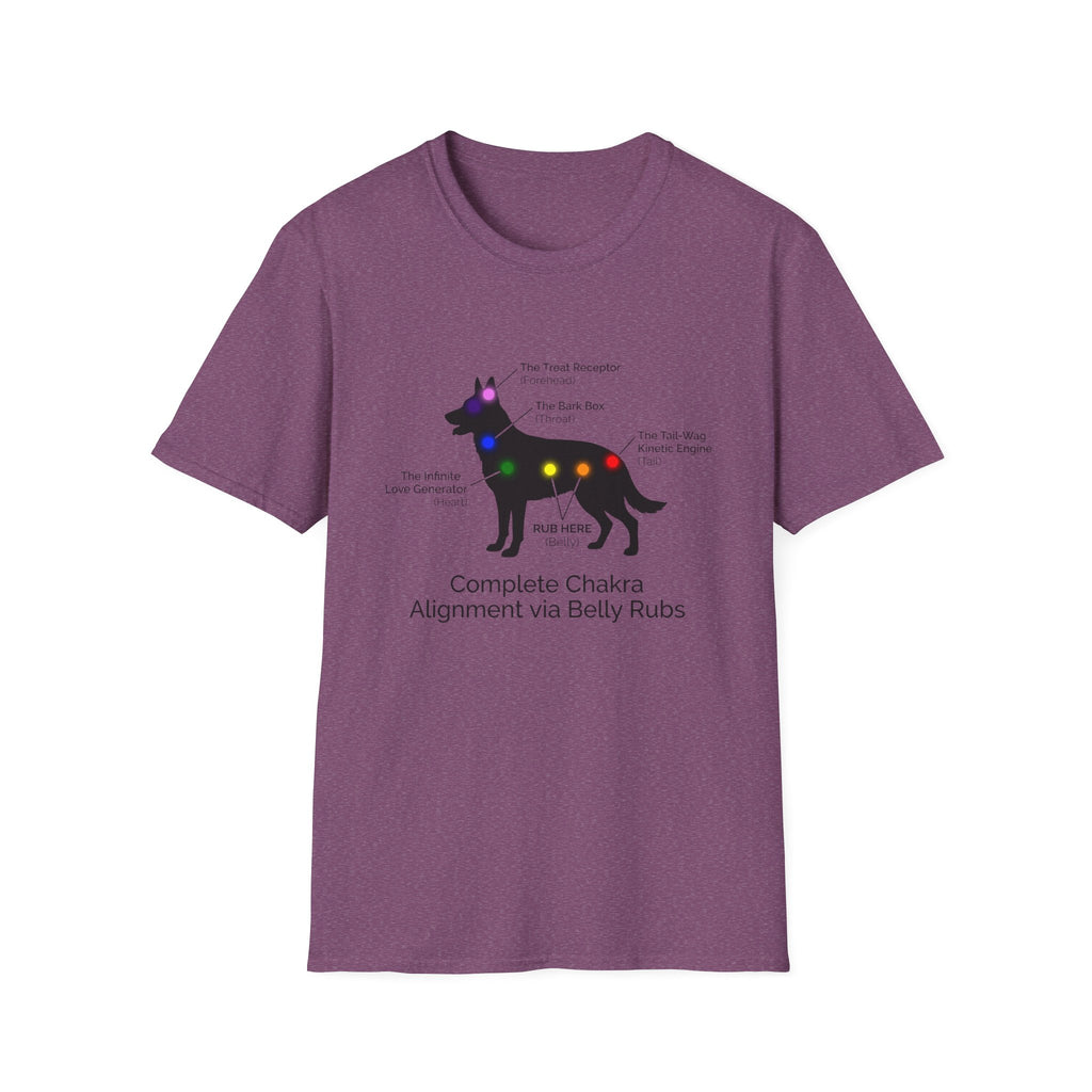Complete Chakra Alignment Via Belly Rubs T-Shirt