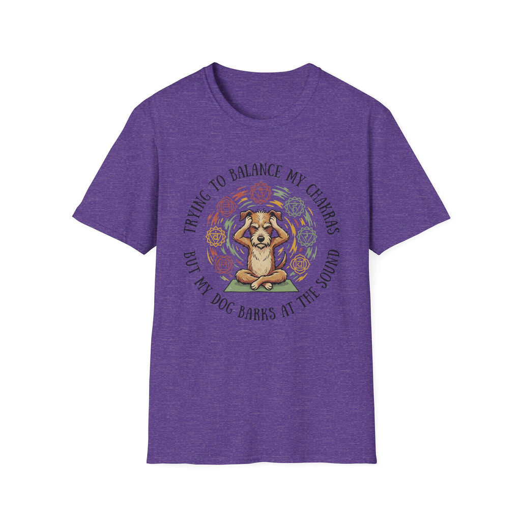 Trying To Balance My Chakras But My Dog Barks At The Sound T-Shirt