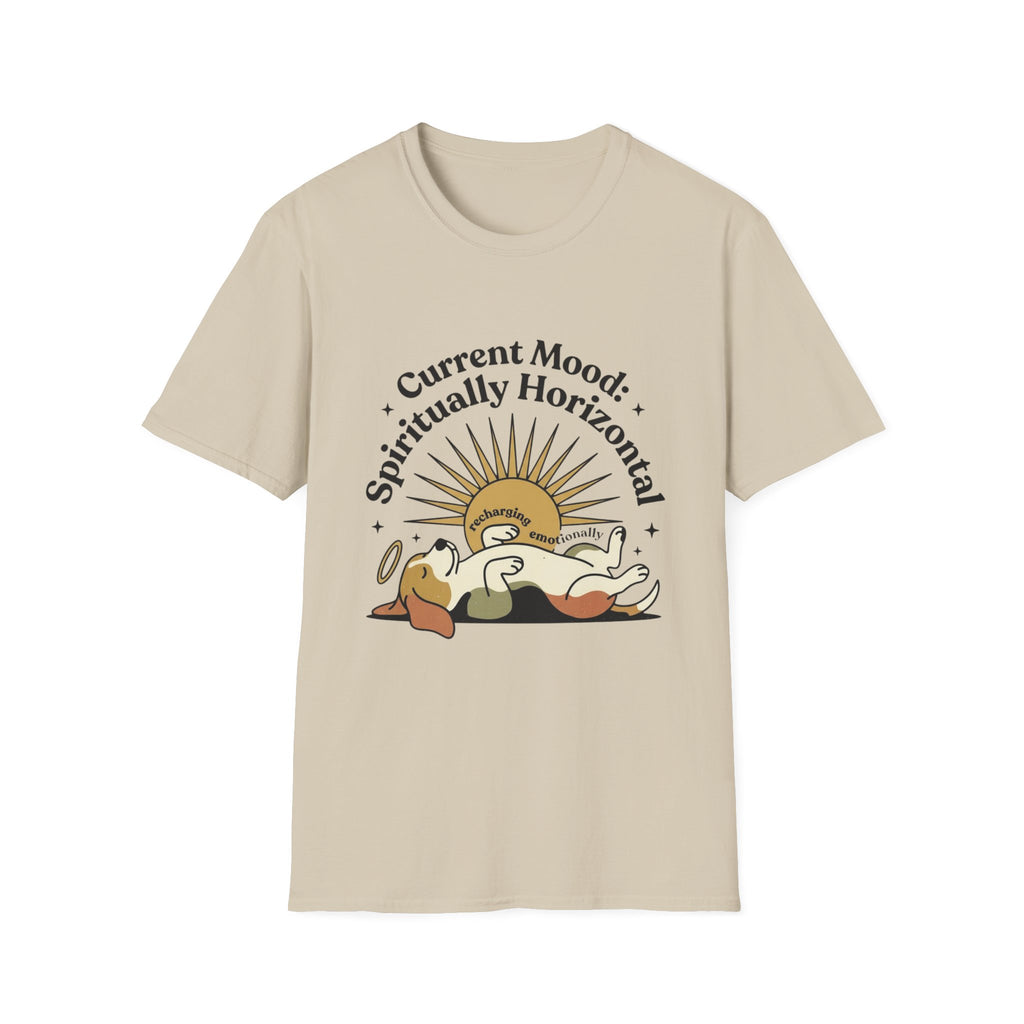 Current Mood Spiritually Horizontal T-Shirt