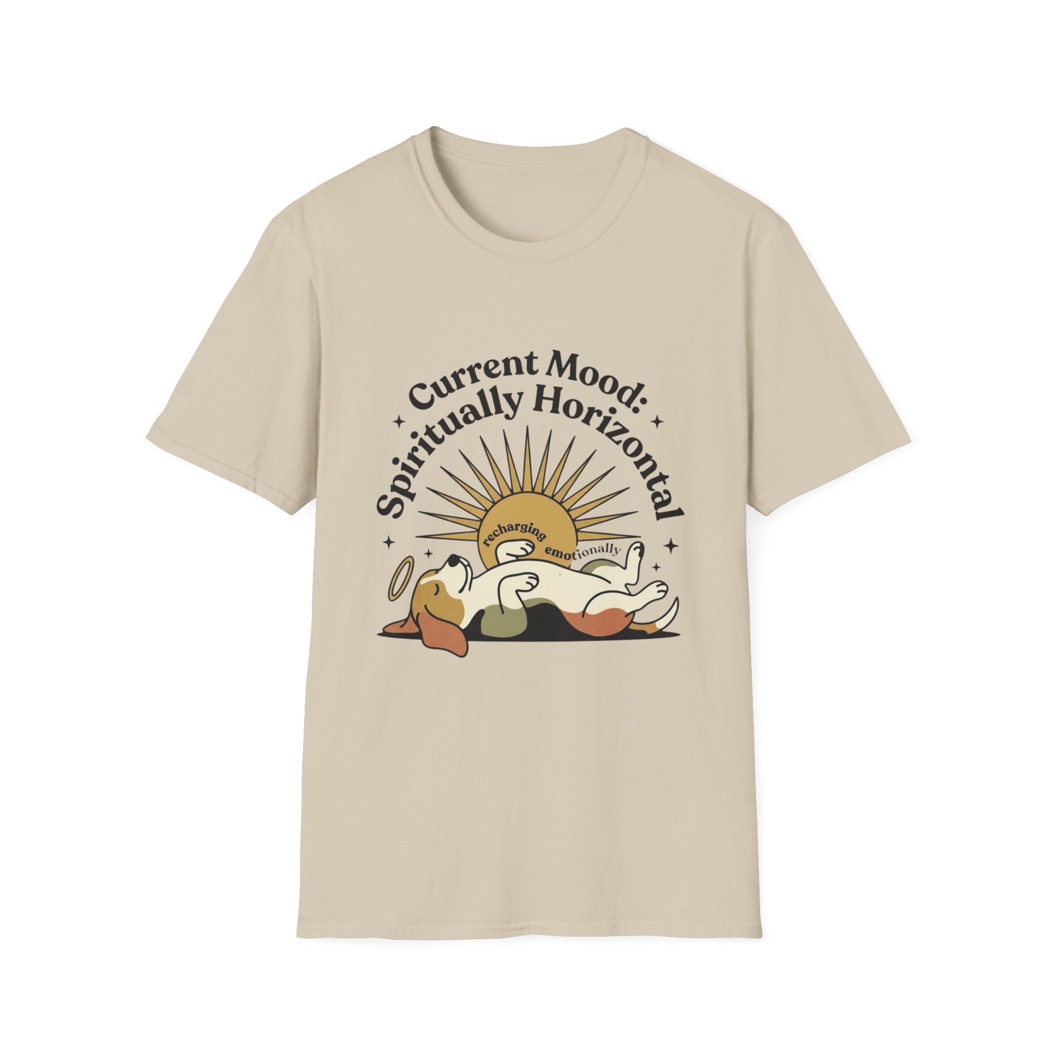 Current Mood Spiritually Horizontal T-Shirt
