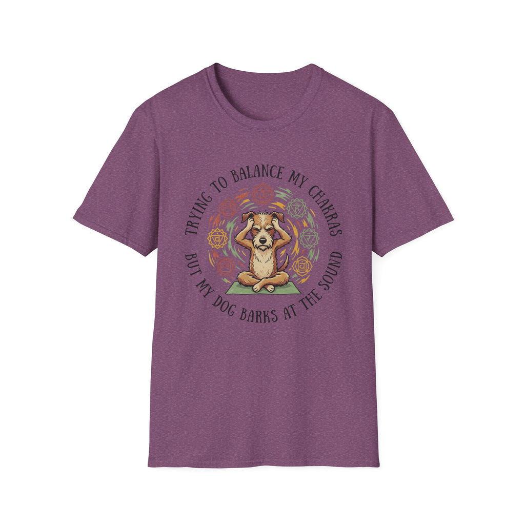 Trying To Balance My Chakras But My Dog Barks At The Sound T-Shirt