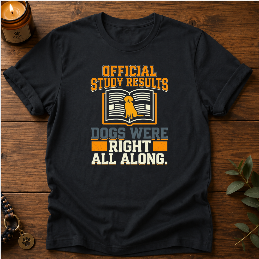 Official Study Results T-Shirt