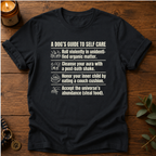 Dog's Guide To Self Care T-Shirt