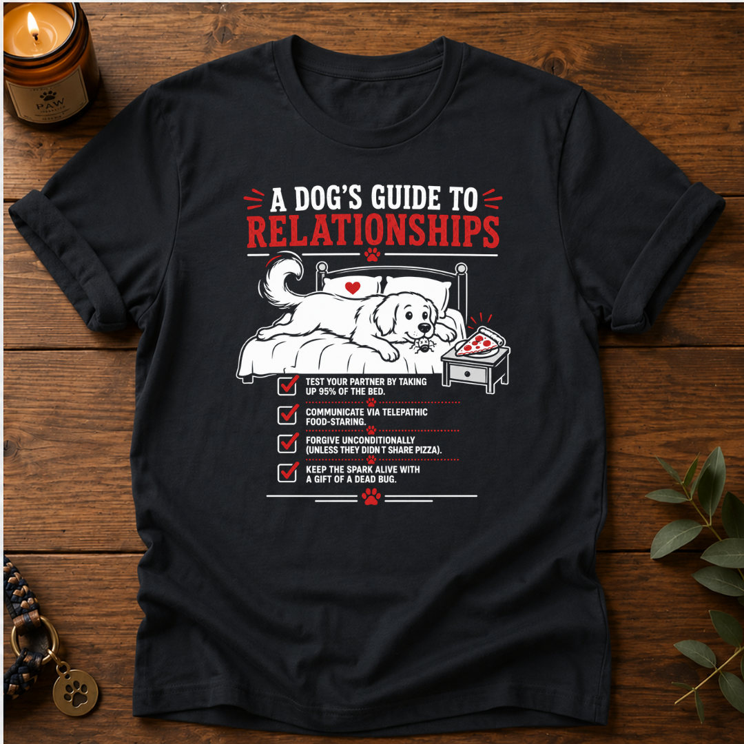 Dog's Guide To Relationships T-Shirt