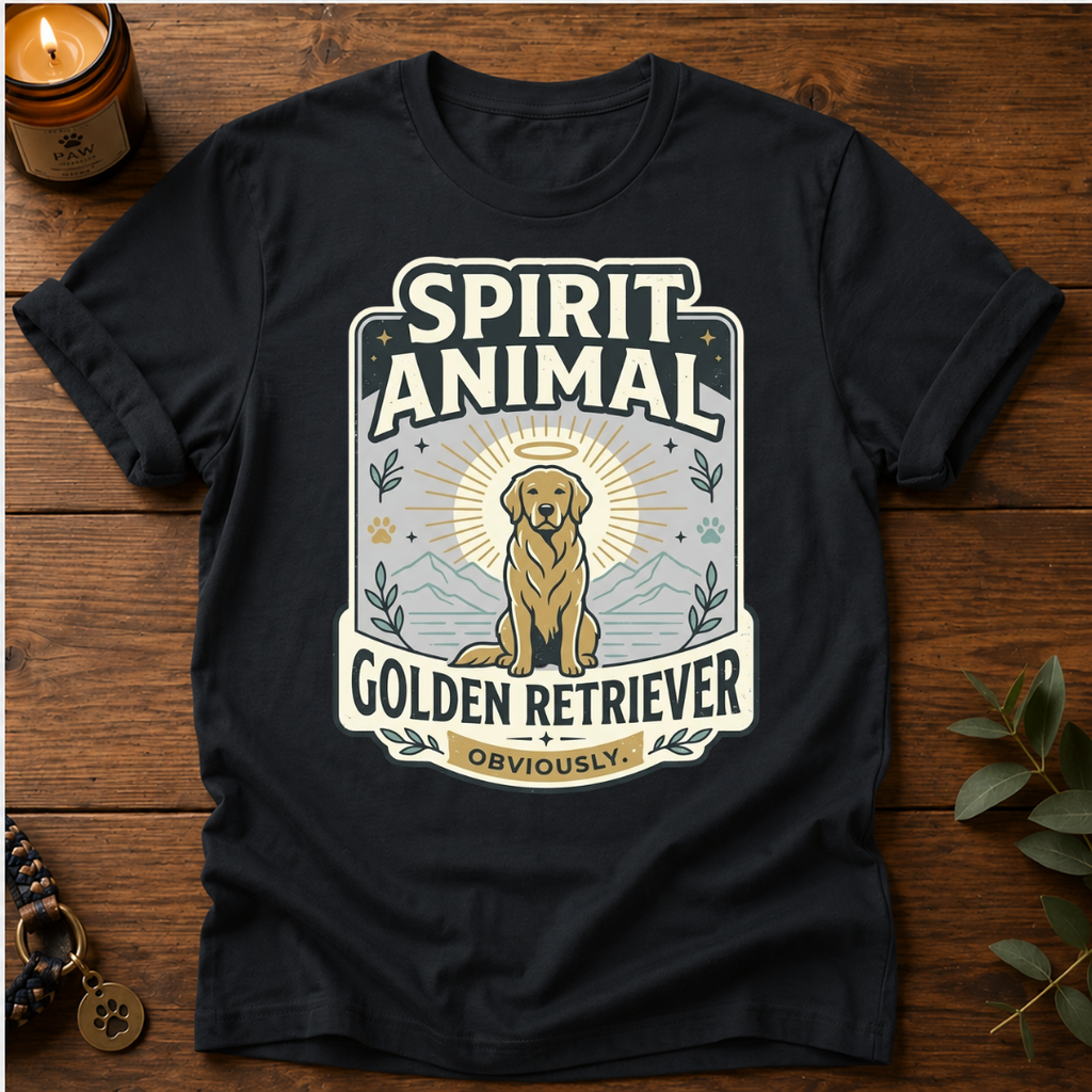 Spirit Animal Golden Retriever T-Shirt