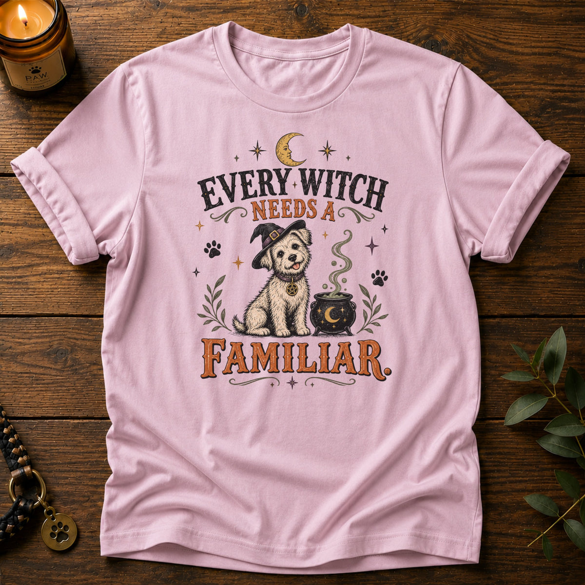 Witch Needs Familiar T-Shirt