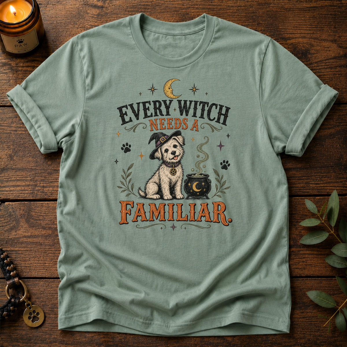 Witch Needs Familiar T-Shirt
