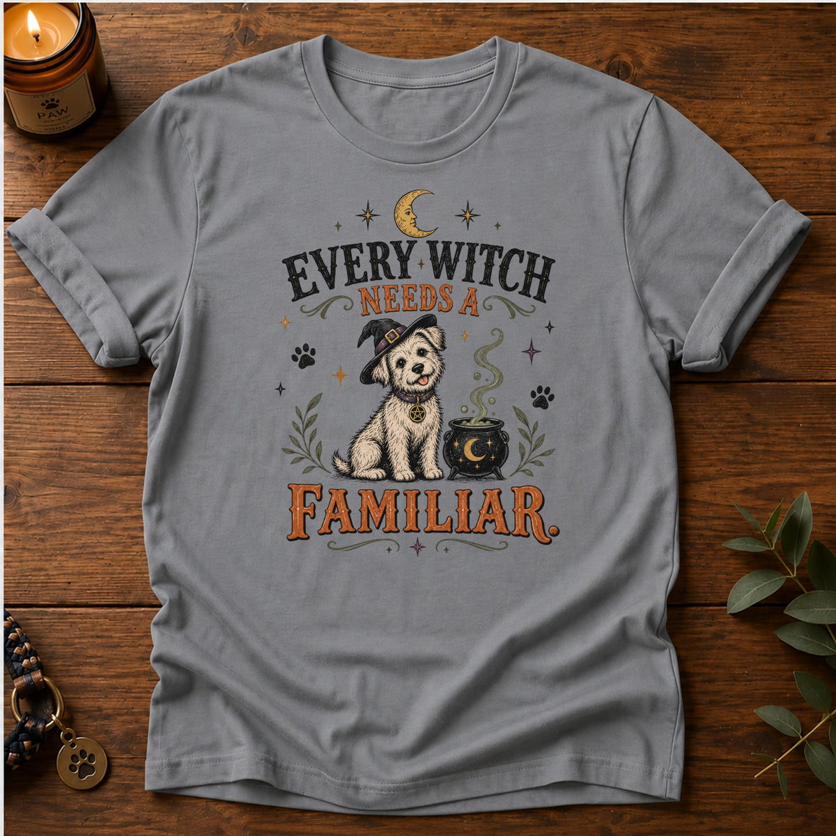 Witch Needs Familiar T-Shirt