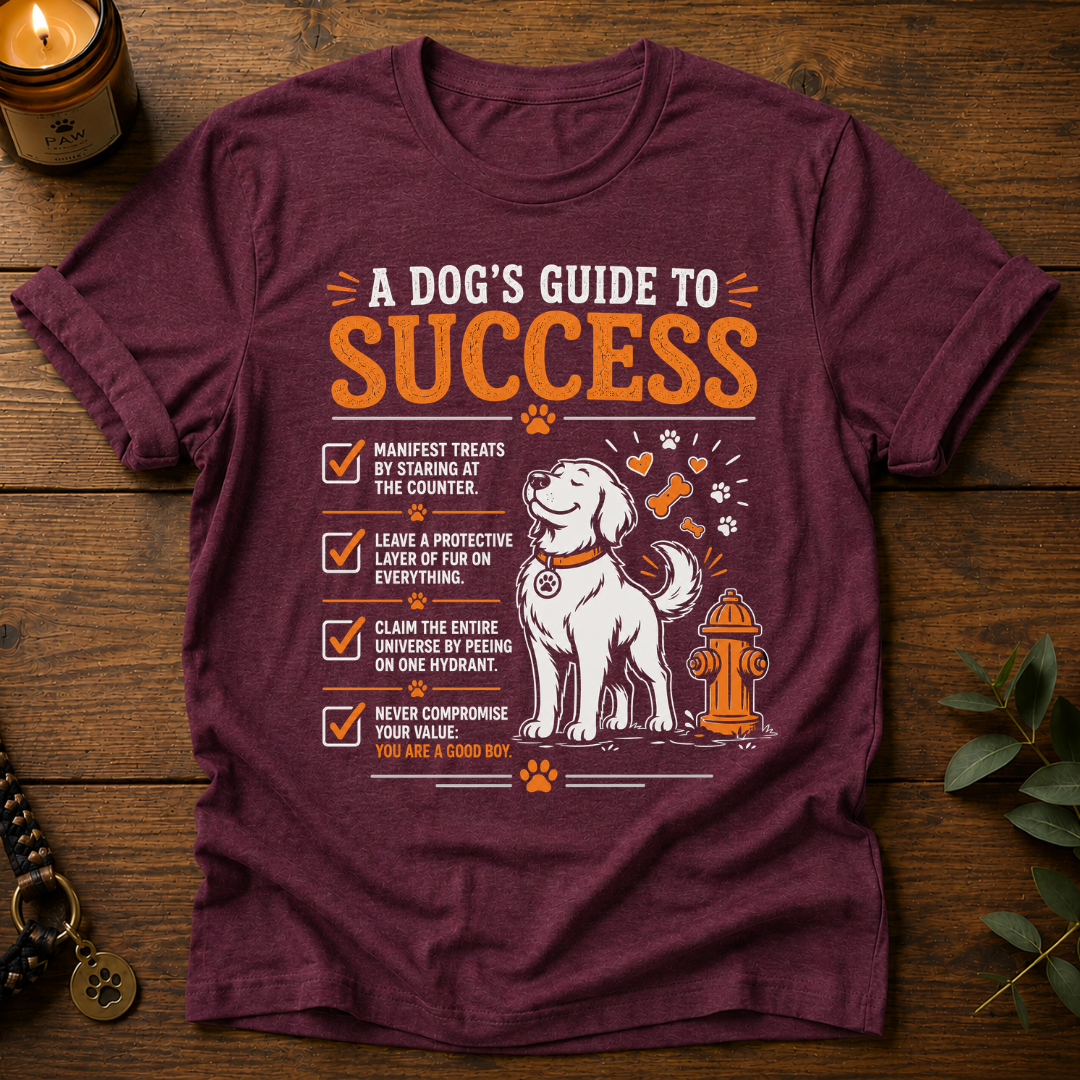 Dog's Guide To Success T-Shirt