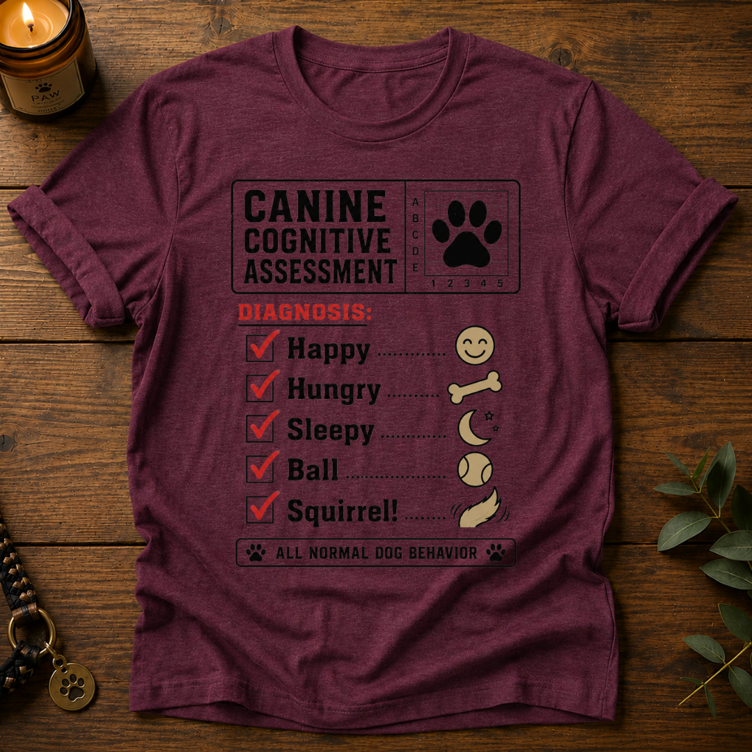 Canine Cognitive Assessment T-Shirt