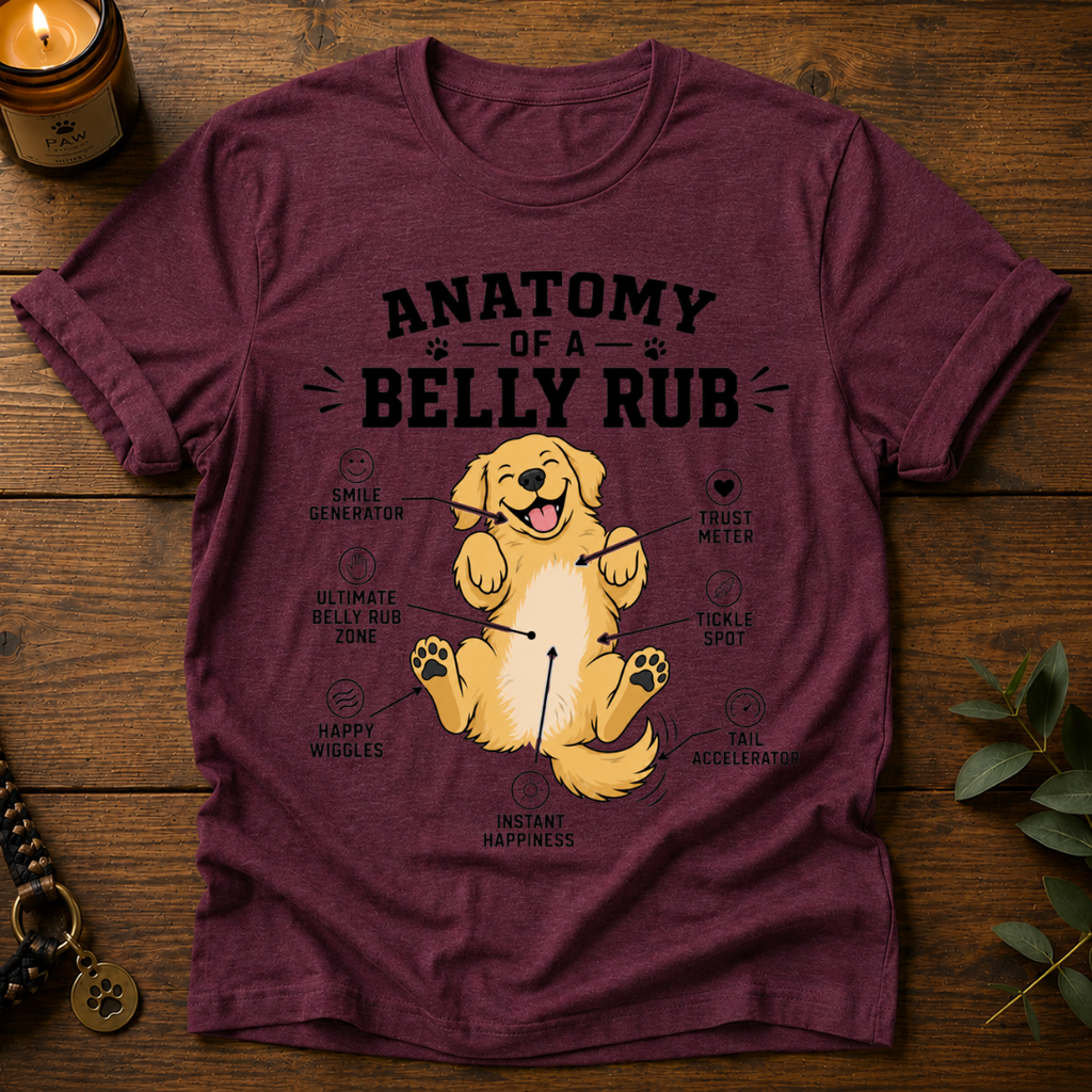 Anatomy Of A Belly Rub T-Shirt