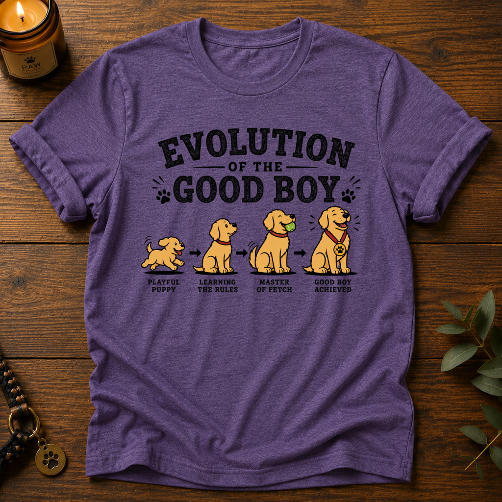 Evolution Of The Good Boy T-Shirt