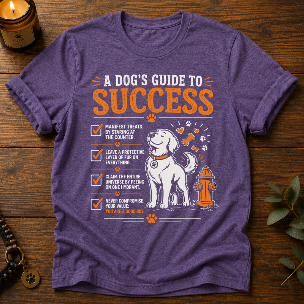 Dog's Guide To Success T-Shirt