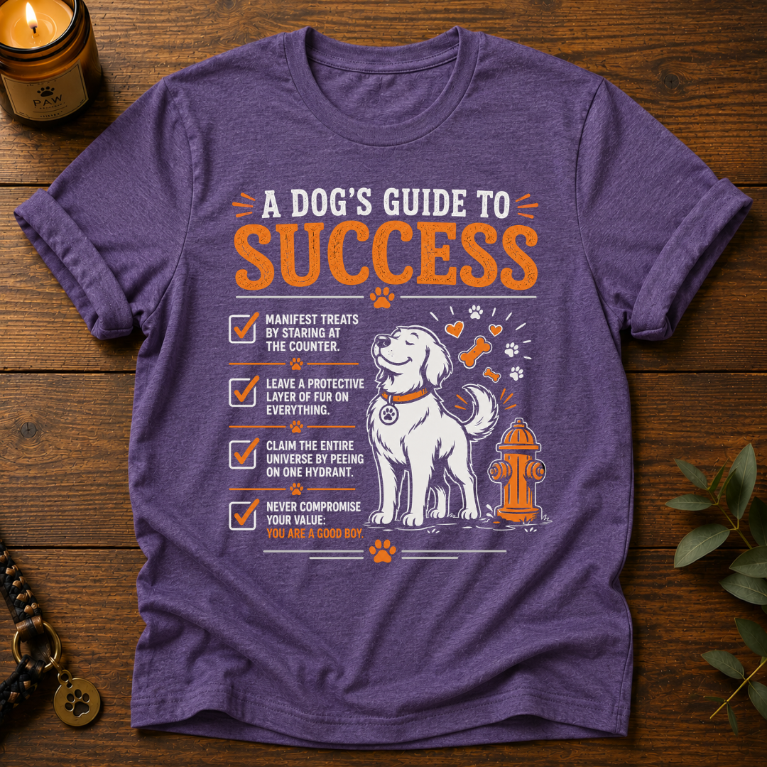 Dog's Guide To Success T-Shirt
