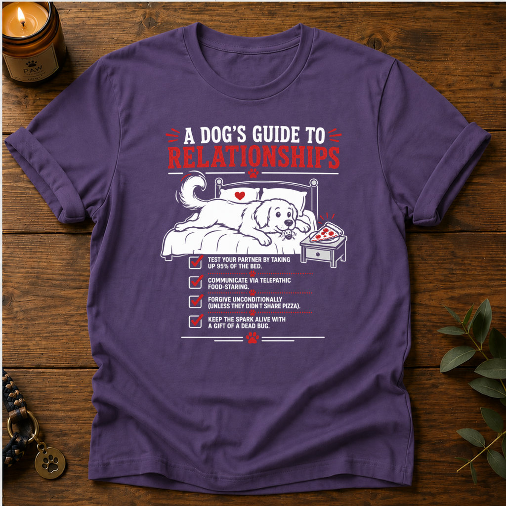 Dog's Guide To Relationships T-Shirt