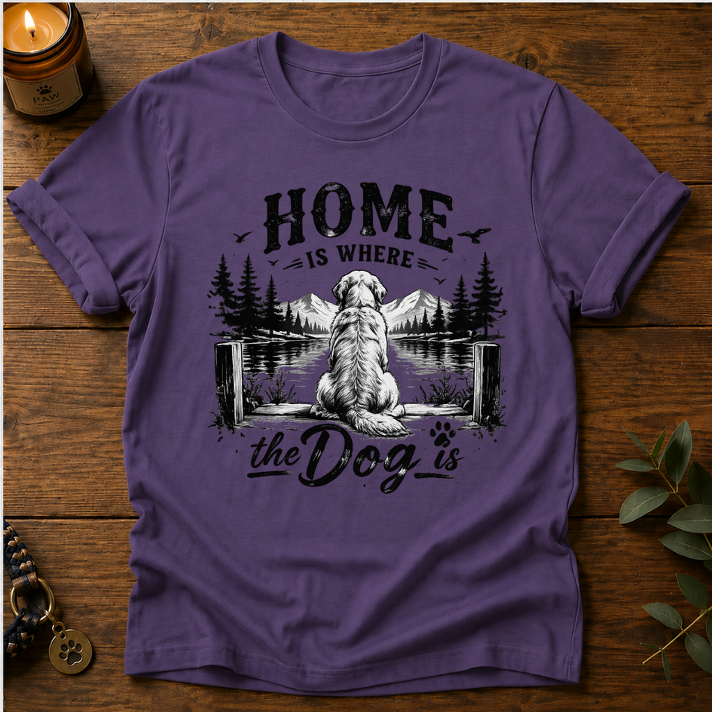 Home Is Where The Dog Is T-Shirt