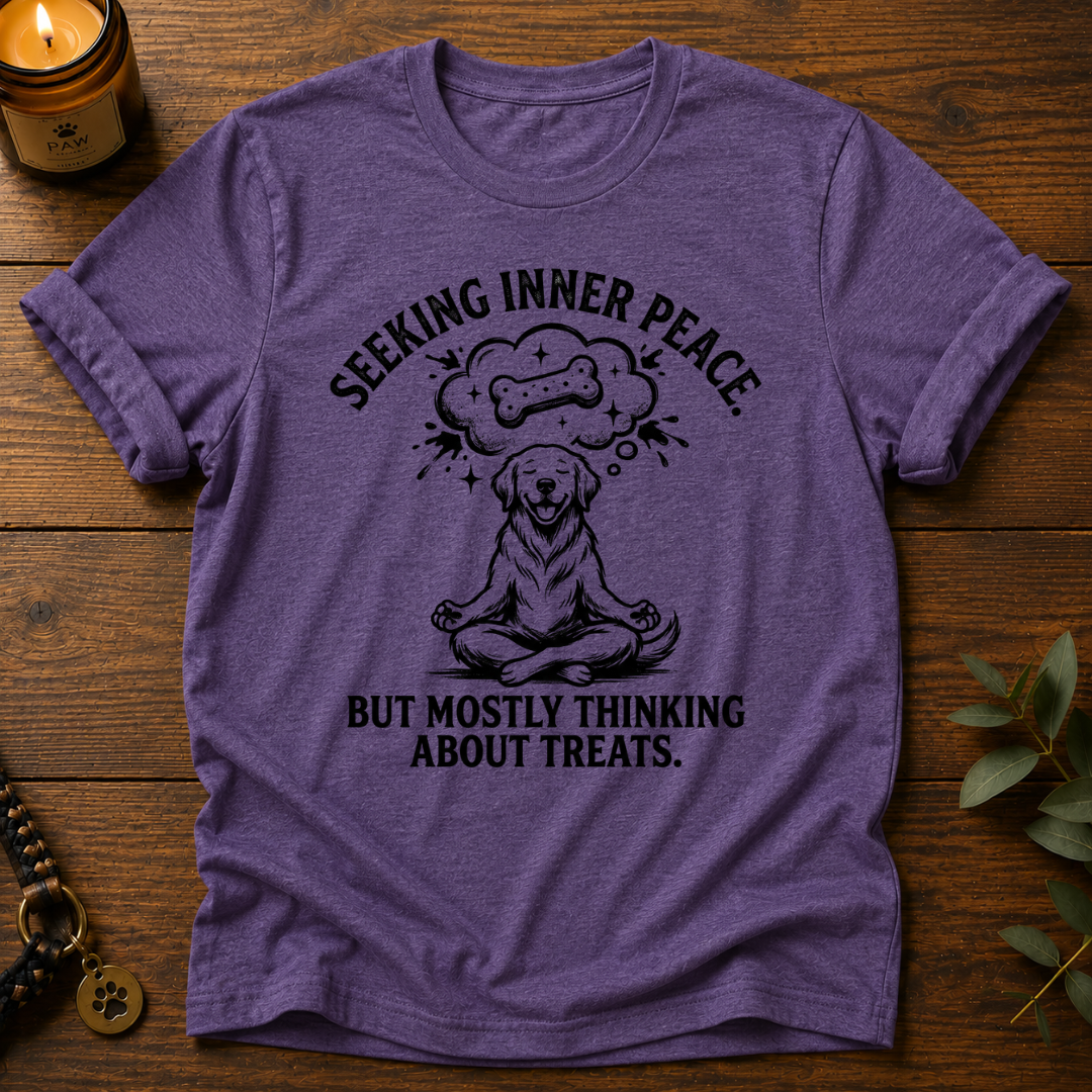 Seeking Inner Peace Treats T-Shirt