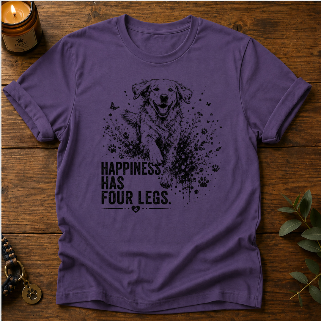 Happiness Has Four Legs T-Shirt