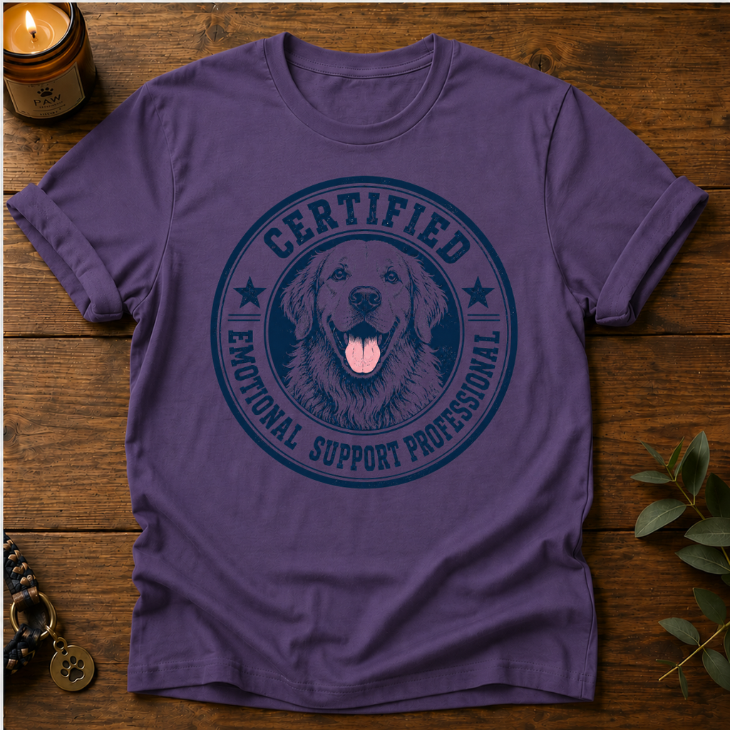Certified Emotional Support T-Shirt