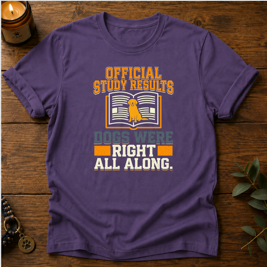 Official Study Results T-Shirt