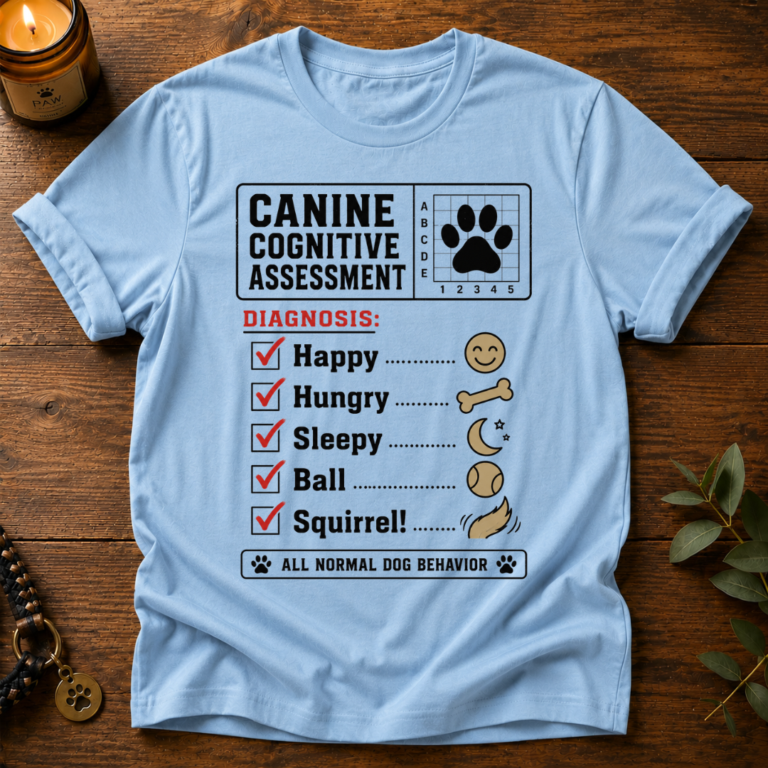 Canine Cognitive Assessment T-Shirt