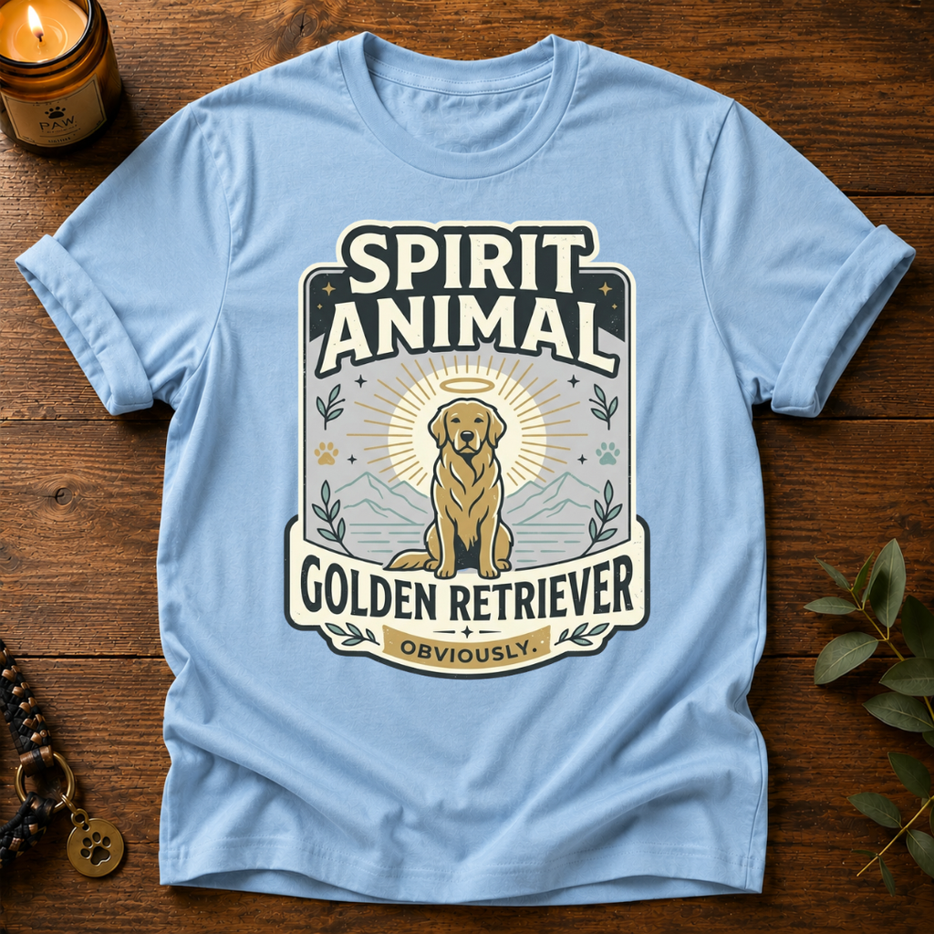 Spirit Animal Golden Retriever T-Shirt