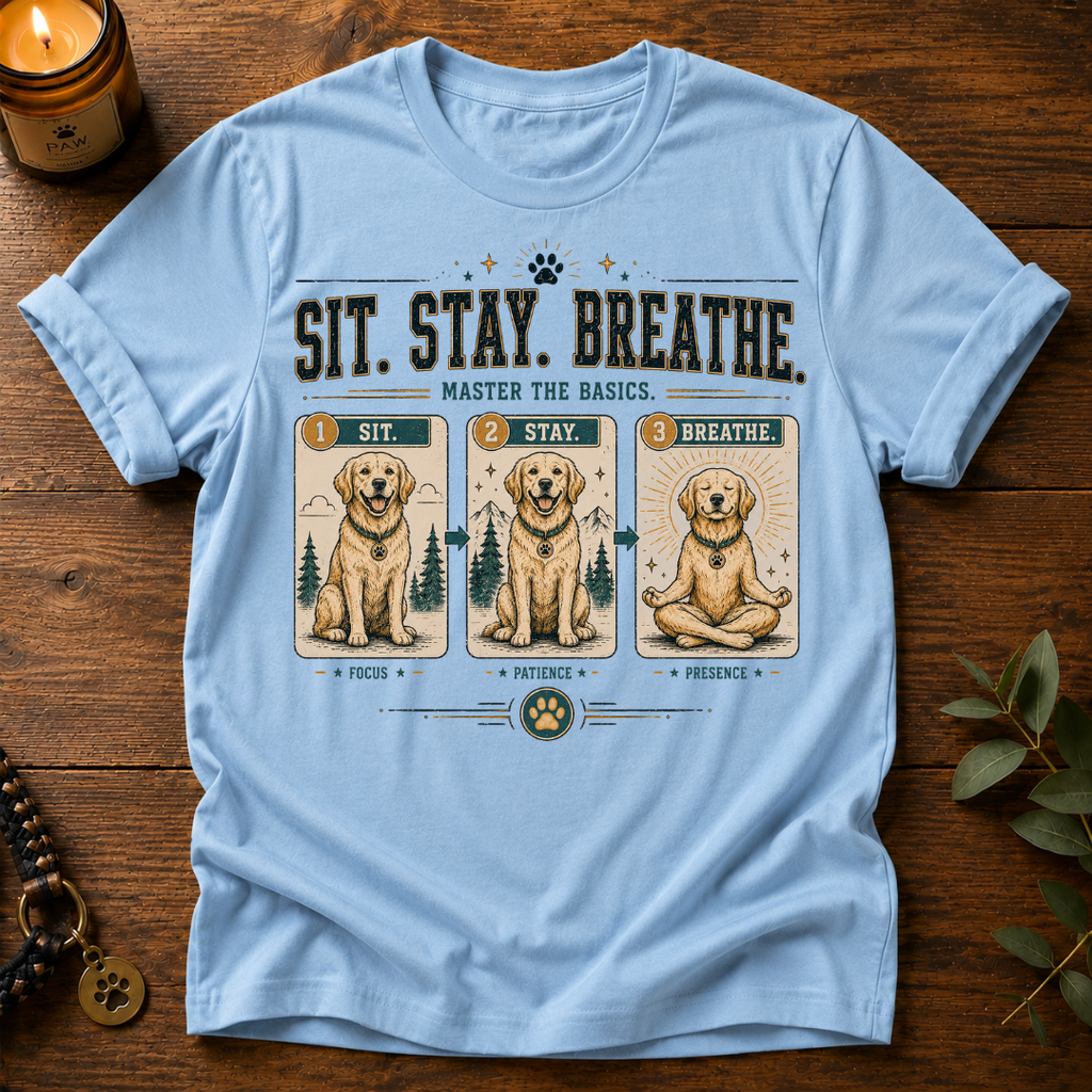Sit Stay Breathe T-Shirt