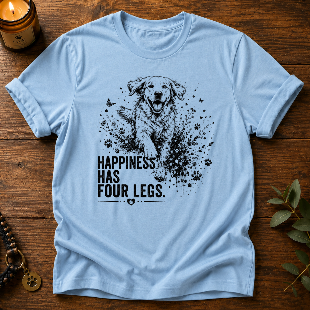 Happiness Has Four Legs T-Shirt