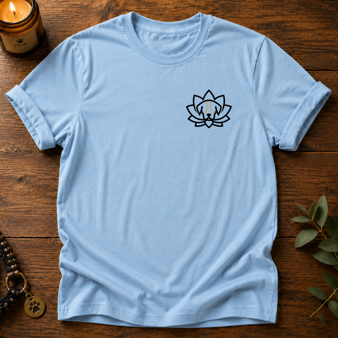 Lotus Dog Head T-Shirt