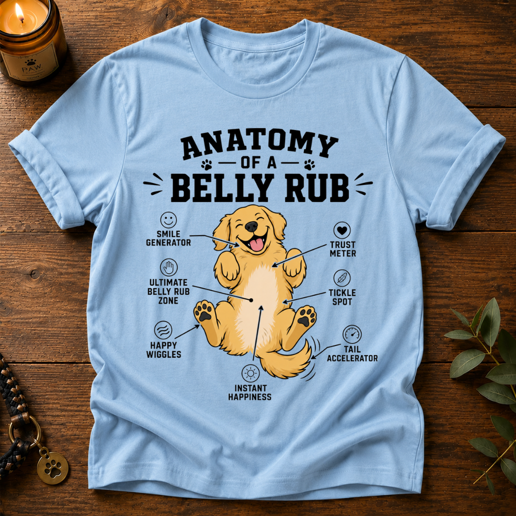 Anatomy Of A Belly Rub T-Shirt