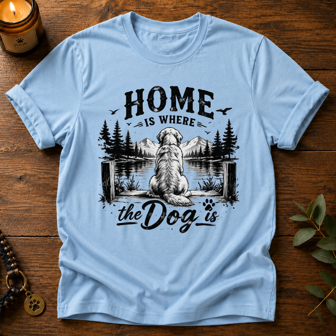 Home Is Where The Dog Is T-Shirt