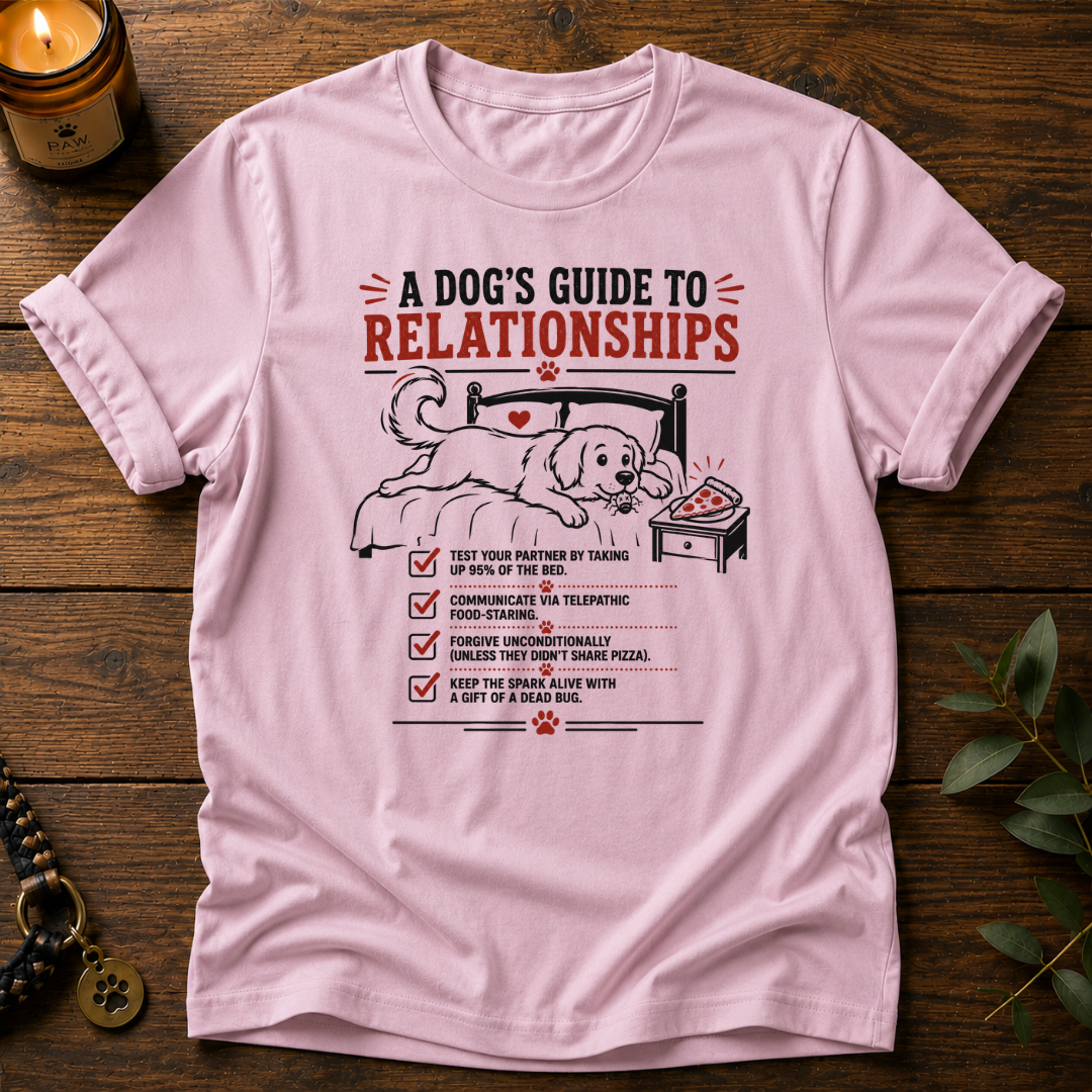 Dog's Guide To Relationships T-Shirt