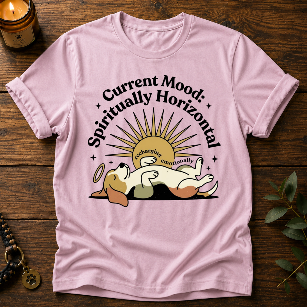 Mood Spiritually Horizontal T-Shirt