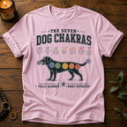 Seven Dog Chakras T-Shirt