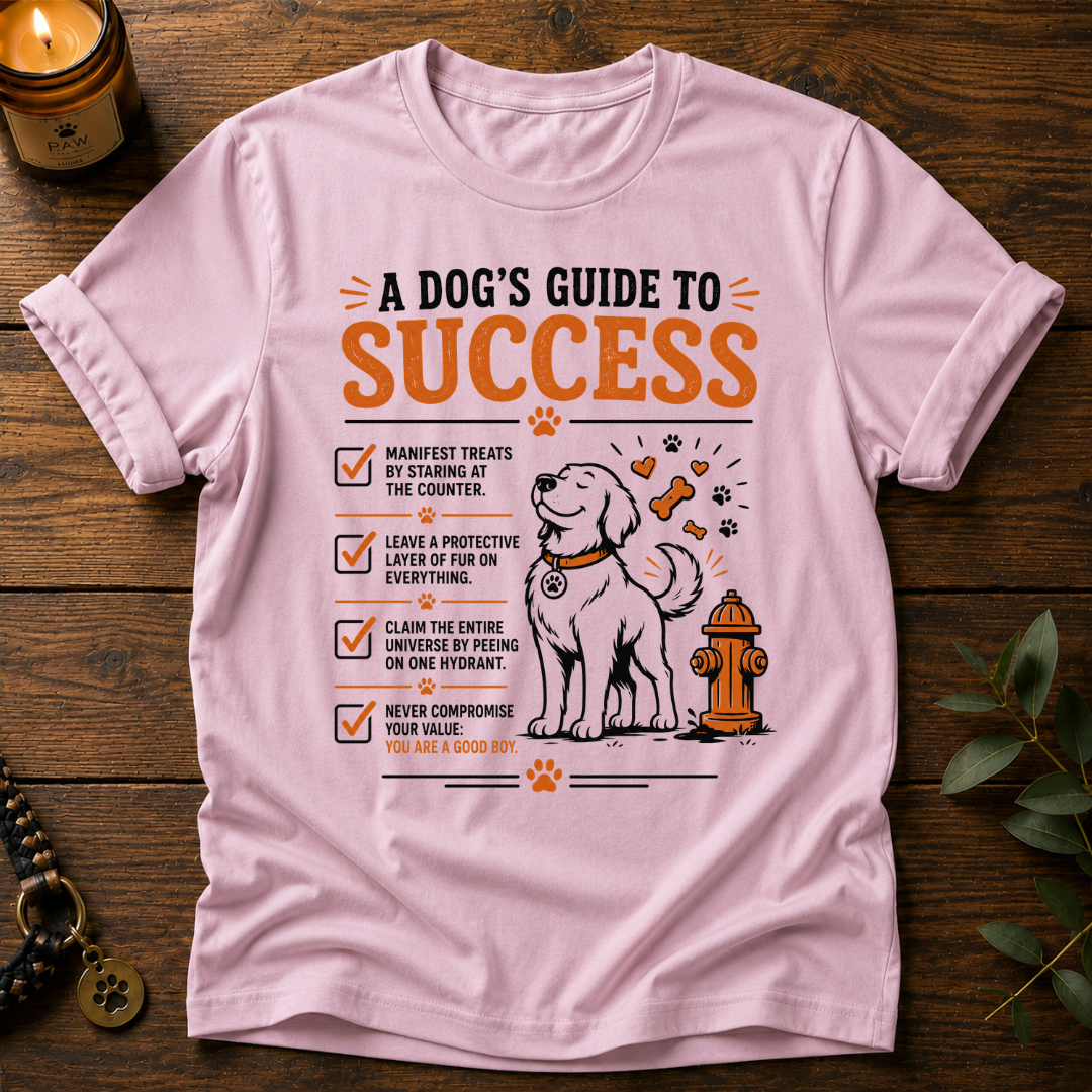 Dog's Guide To Success T-Shirt
