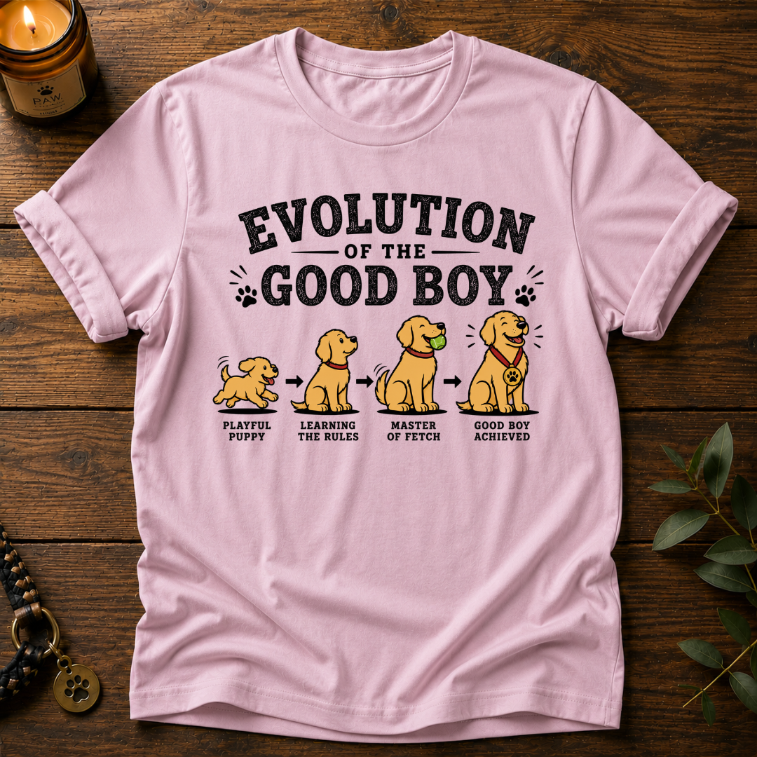 Evolution Of The Good Boy T-Shirt