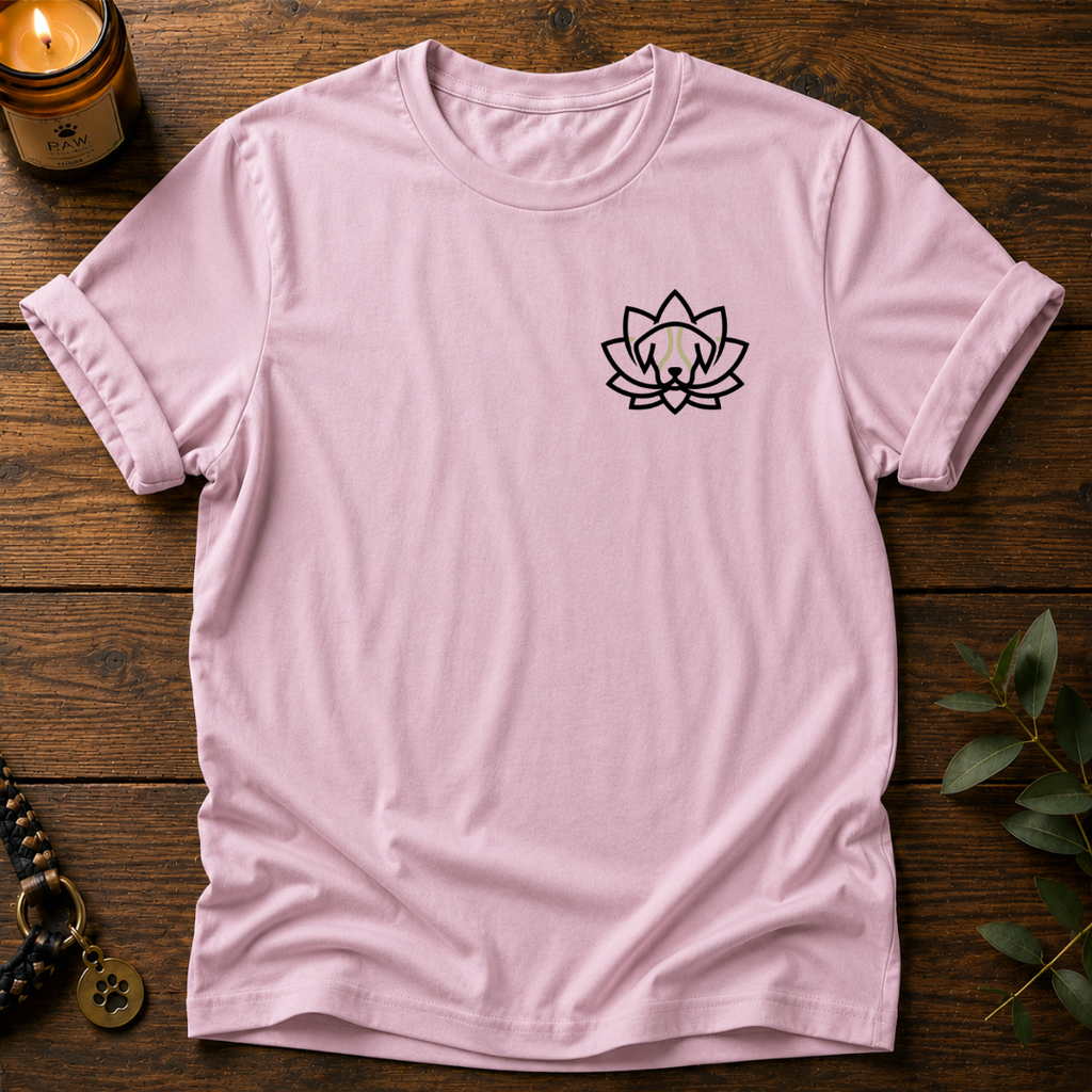 Lotus Dog Head T-Shirt