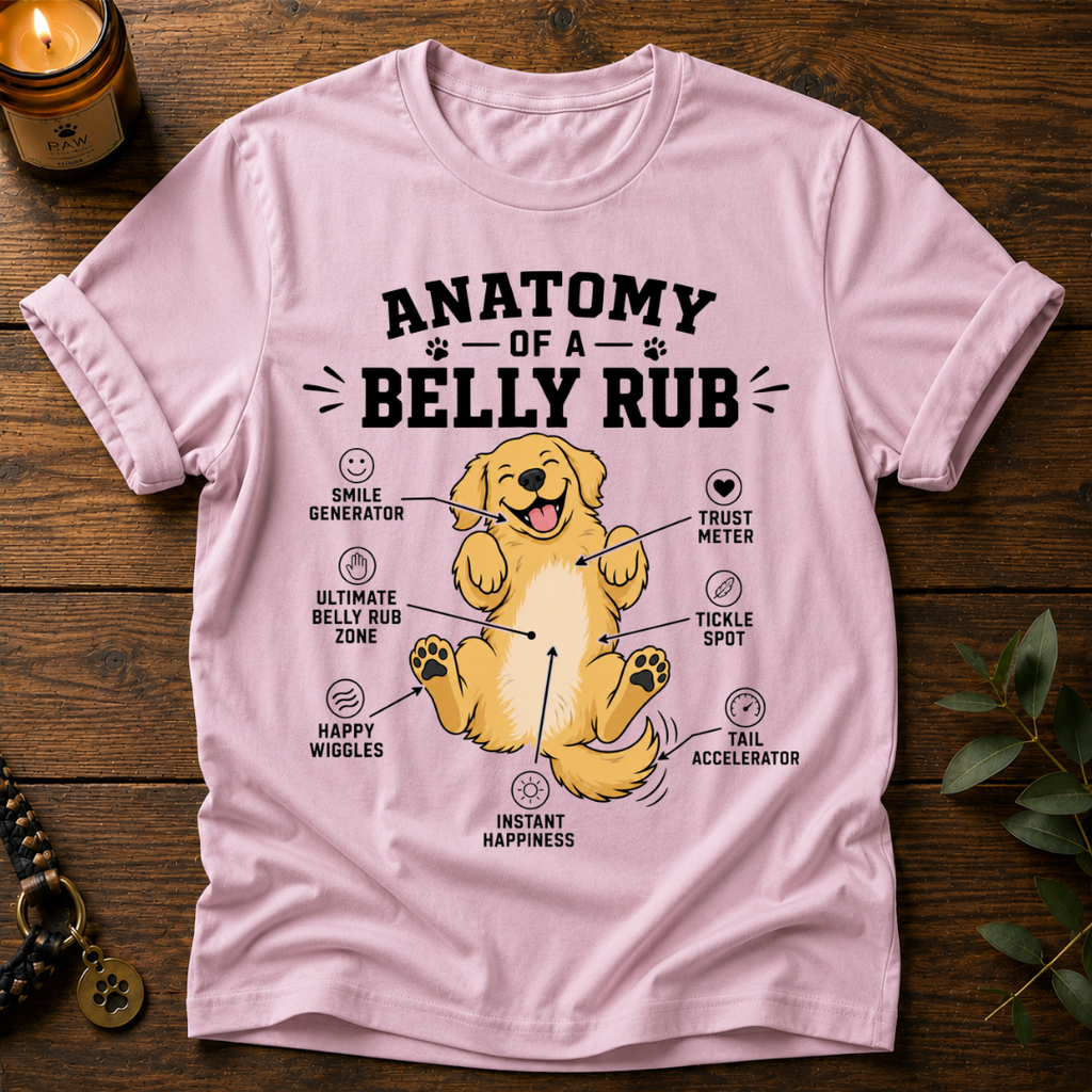 Anatomy Of A Belly Rub T-Shirt