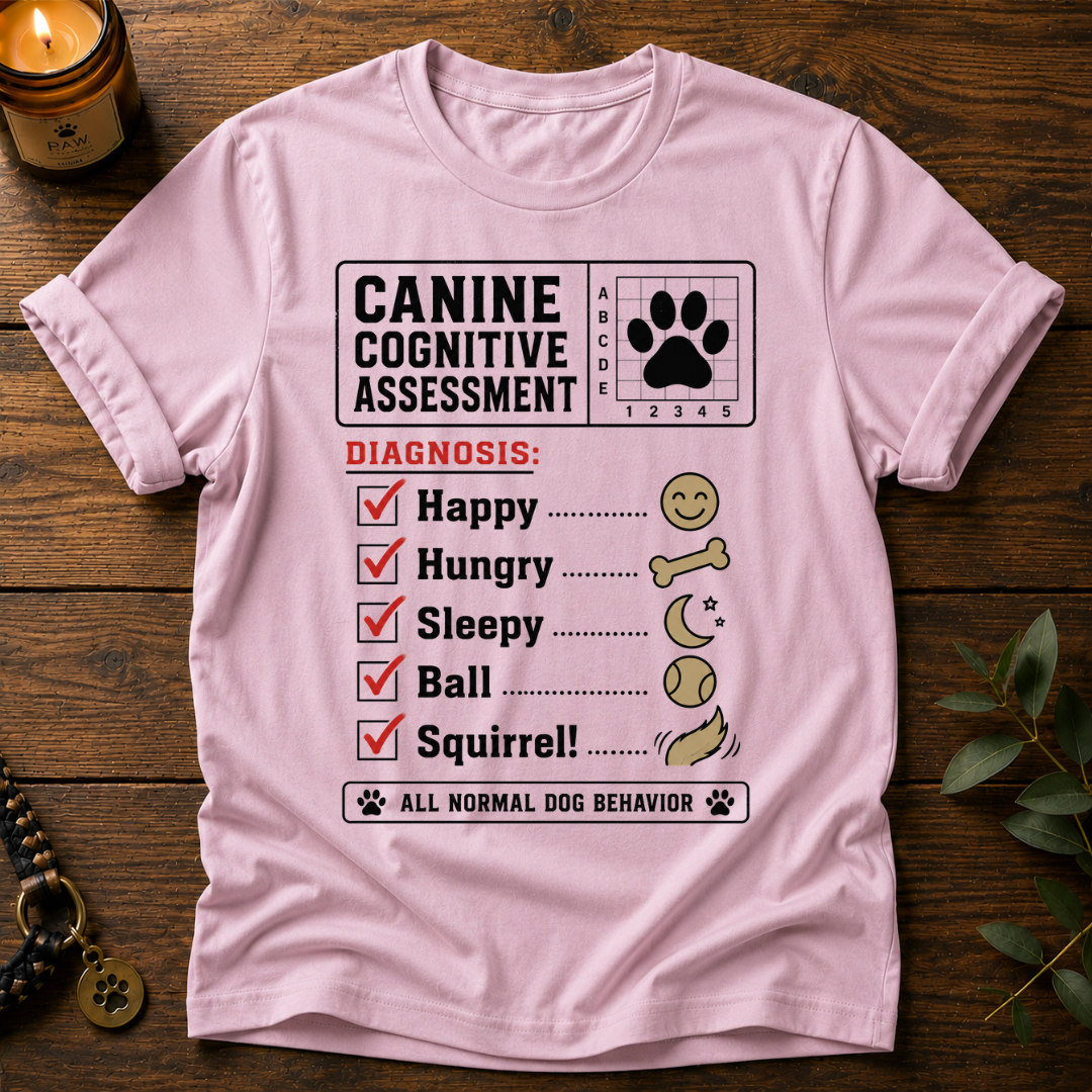 Canine Cognitive Assessment T-Shirt