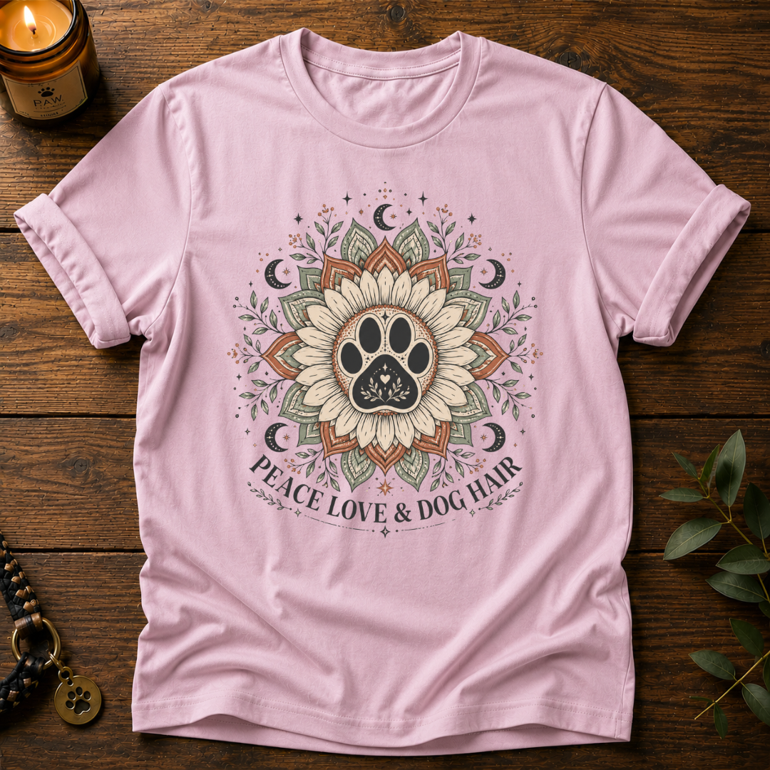 Peace Love & Dog Hair T-Shirt