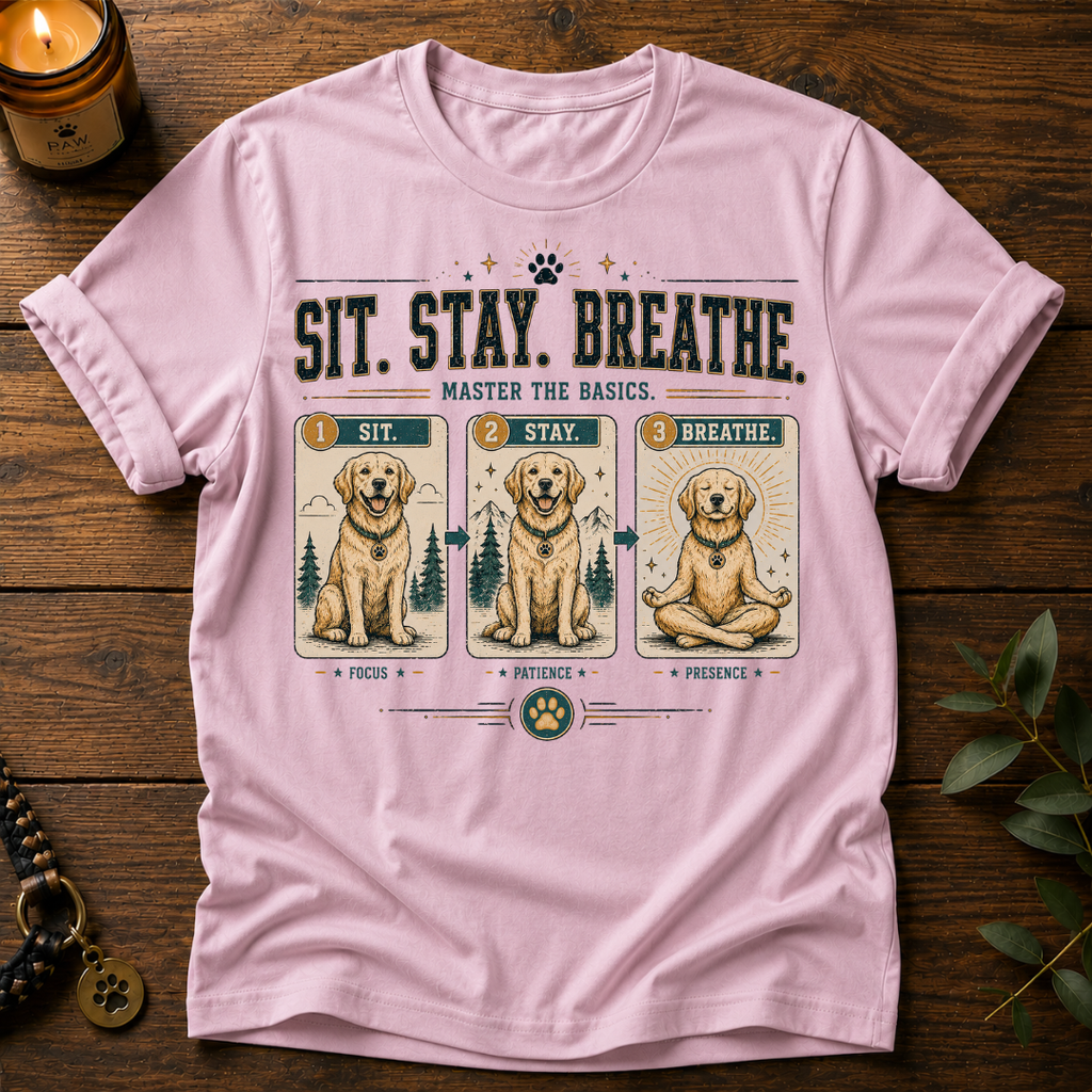 Sit Stay Breathe T-Shirt