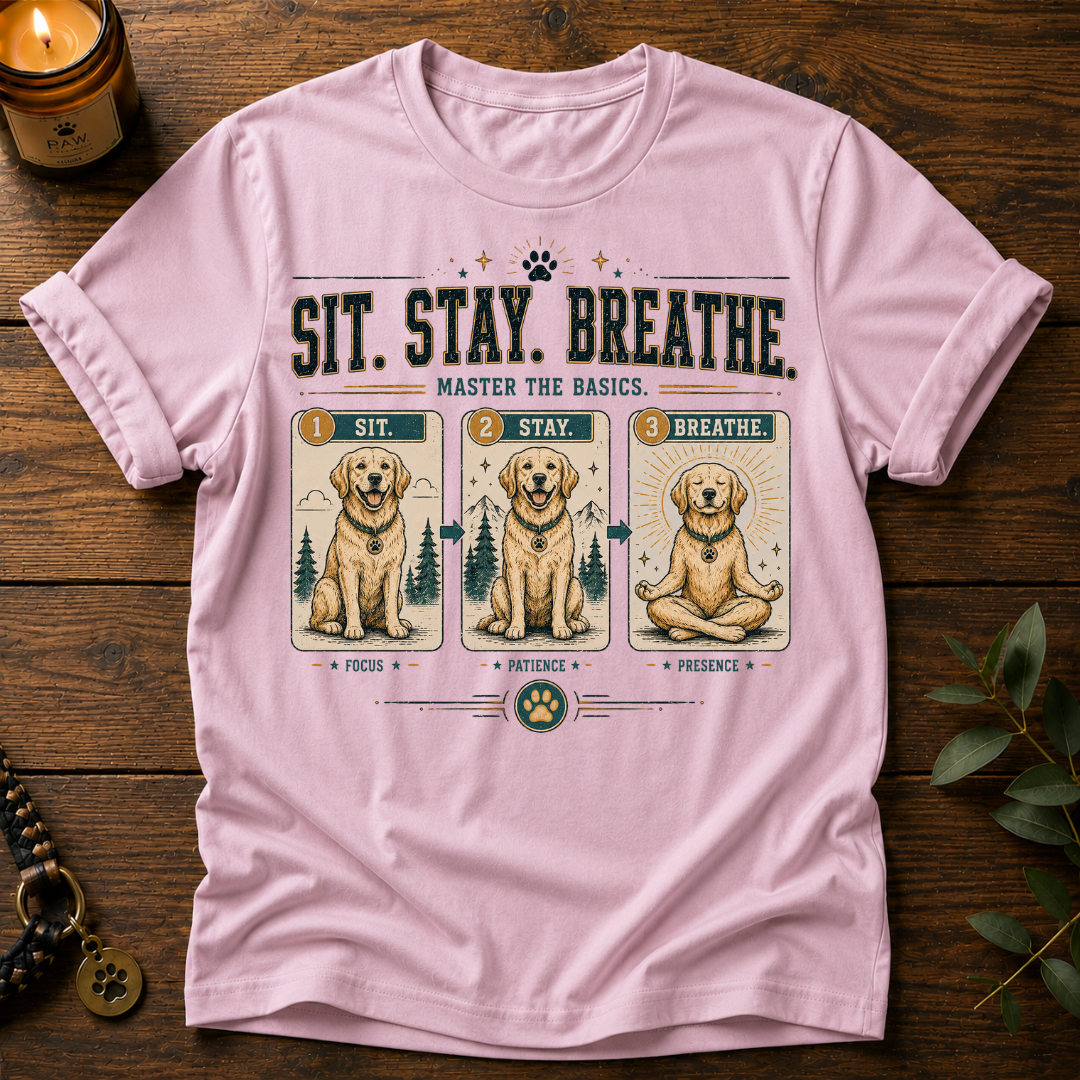Sit Stay Breathe T-Shirt