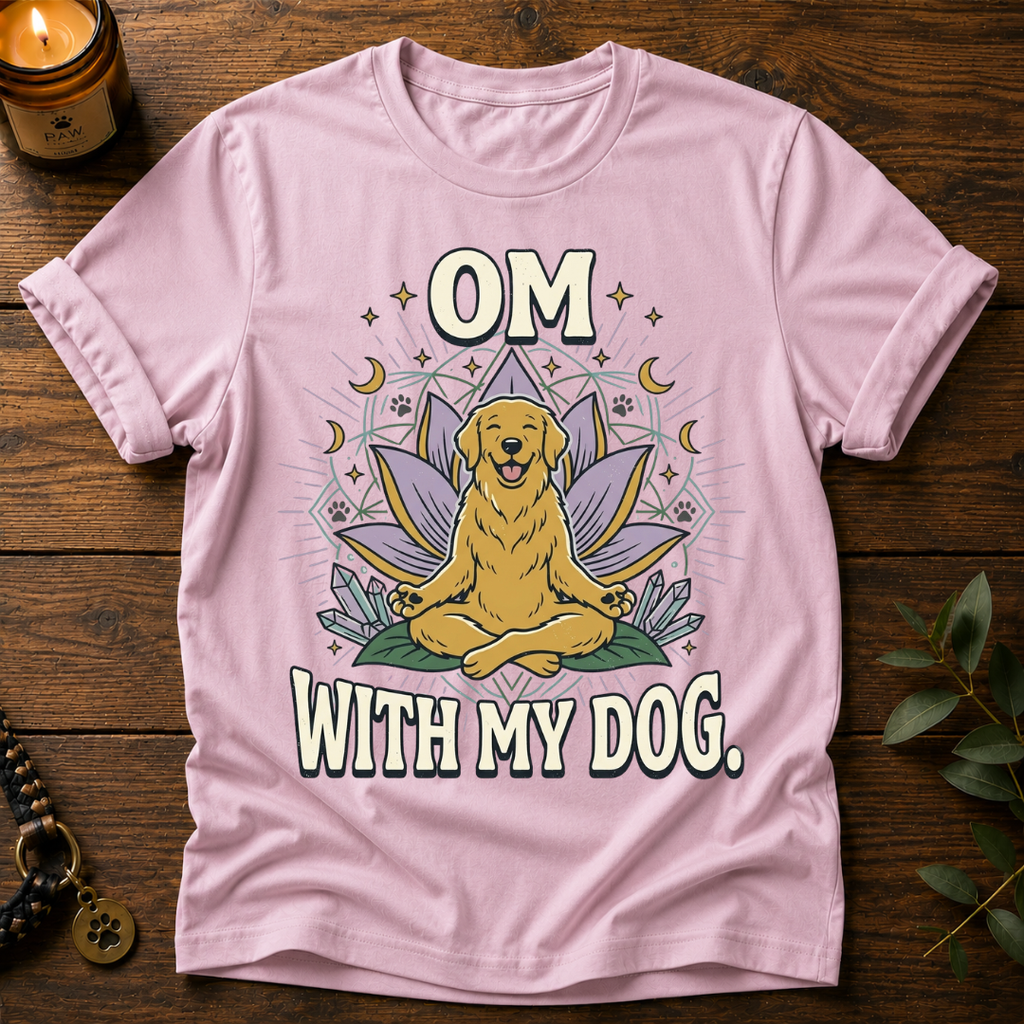 Om With My Dog T-Shirt