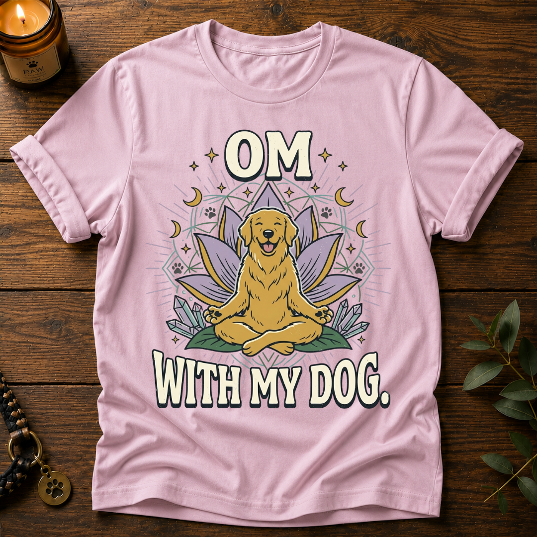 Om With My Dog T-Shirt