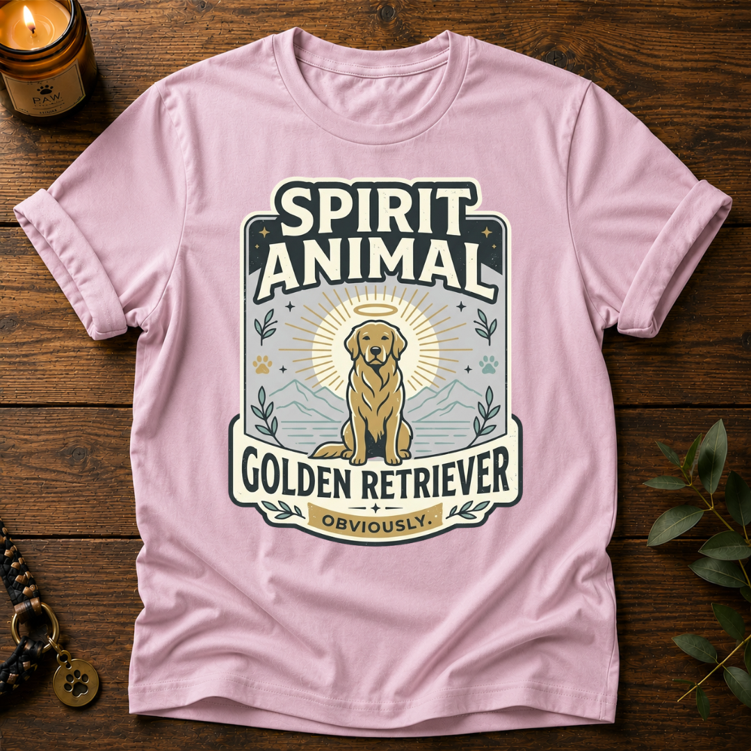 Spirit Animal Golden Retriever T-Shirt